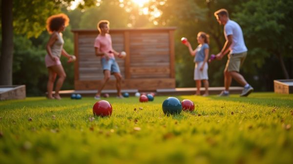 Transformez vos événements avec une animation pétanque conviviale